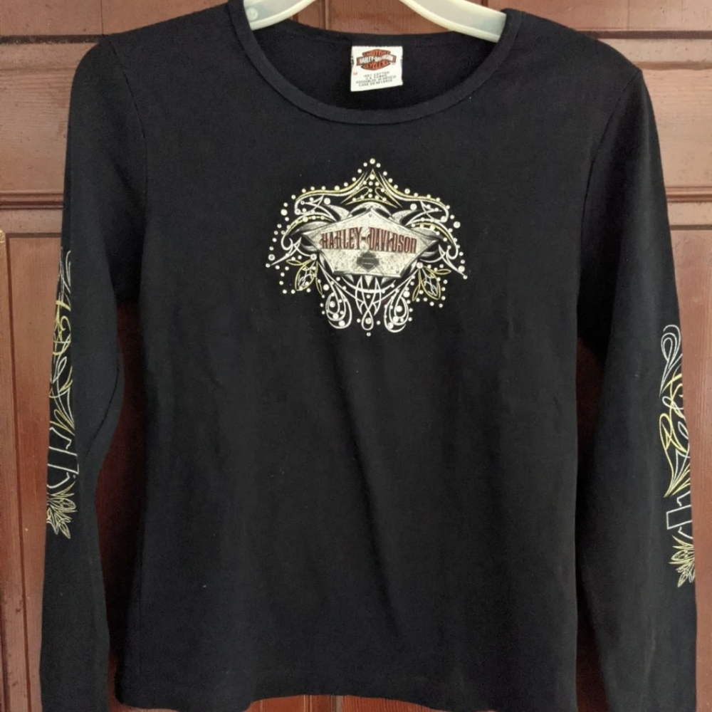 Harley-Davidson long sleeve in black